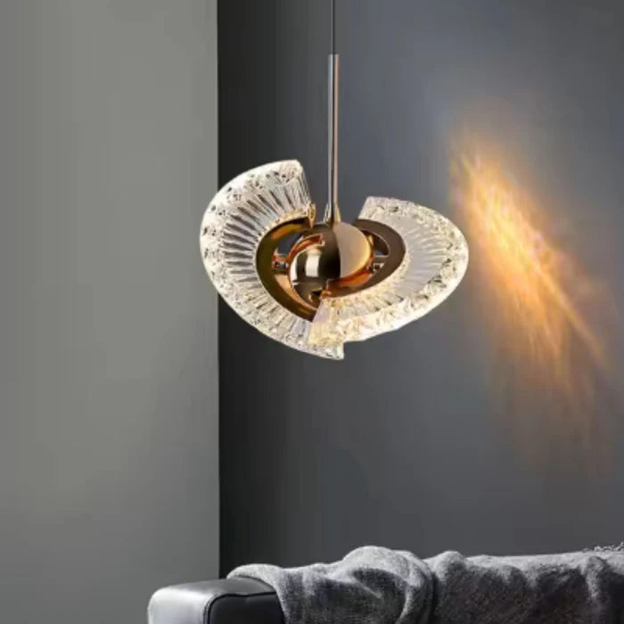 Luminária Lustre Pendente LED Nórdica Luxo - Casa Stony