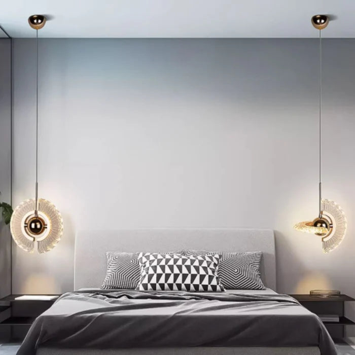 Luminária Lustre Pendente LED Nórdica Luxo - Casa Stony
