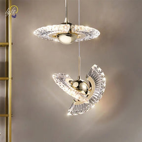 Luminária Lustre Pendente LED Nórdica Luxo
