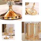 Pote de Vidro Elegante com Tampa - Casa Stony
