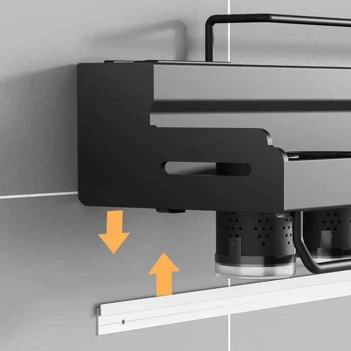 Prateleira Para Cozinha Em Aço Inox Multifuncional