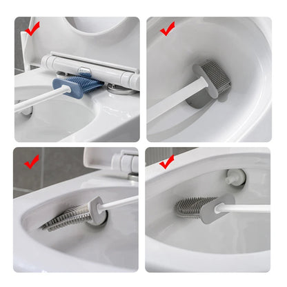 Escova de Silicone para Vaso Sanitário - Casa Stony