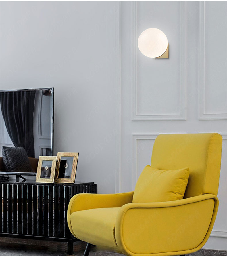 Arandela de Parede Led Globo 15x15cm