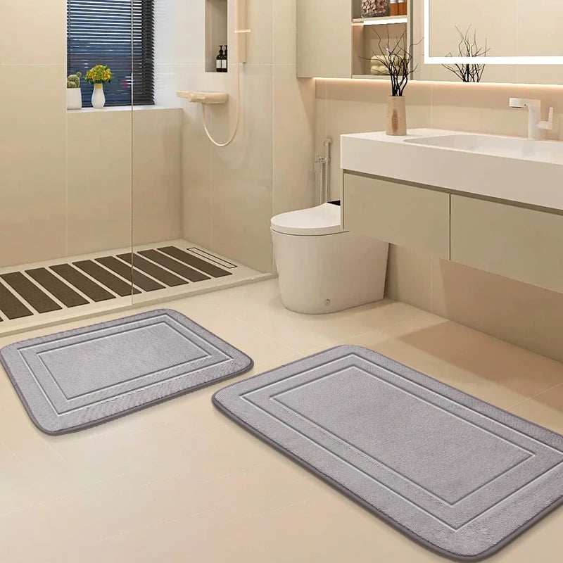 Tapete para Banheiro Antiderrapante Macio - Casa Stony