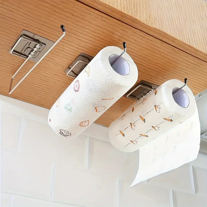 Suporte para Toalhas e Papel de Aço Inoxidável