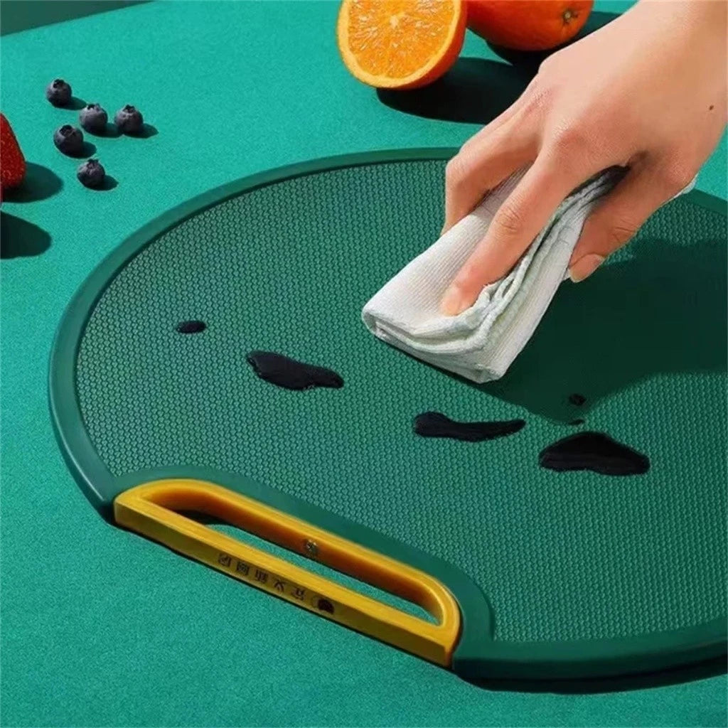 Tábua De Corte Antibacteriana À Prova De Mofo 30cm Com Suporte - Casa Stony