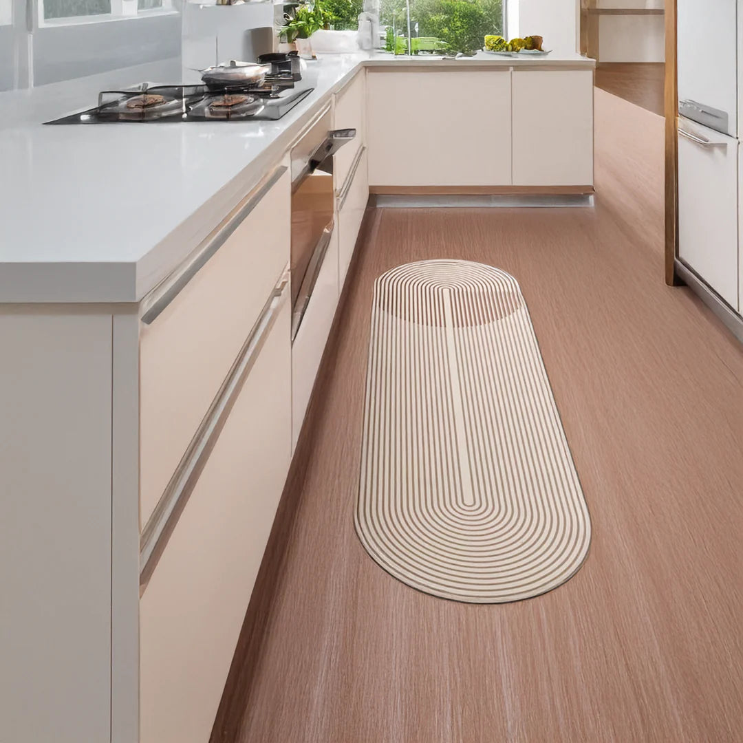 Tapete Para Cozinha Antiderrapante Listrado - Casa Stony