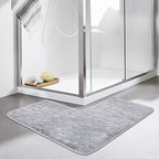 Tapete para Banheiro Antiderrapante Absorvente Canto em L - Casa Stony