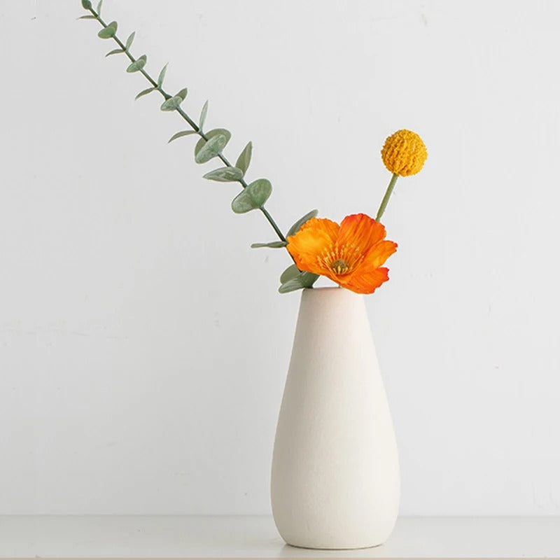 Vaso Cerâmico Nórdico para Flores - Casa Stony
