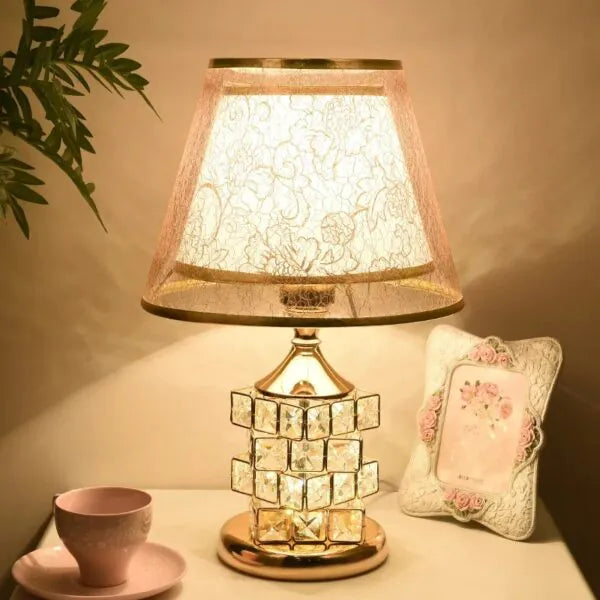 Abajur de Cristal Moderno