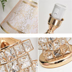 Abajur de Cristal Moderno - Casa Stony