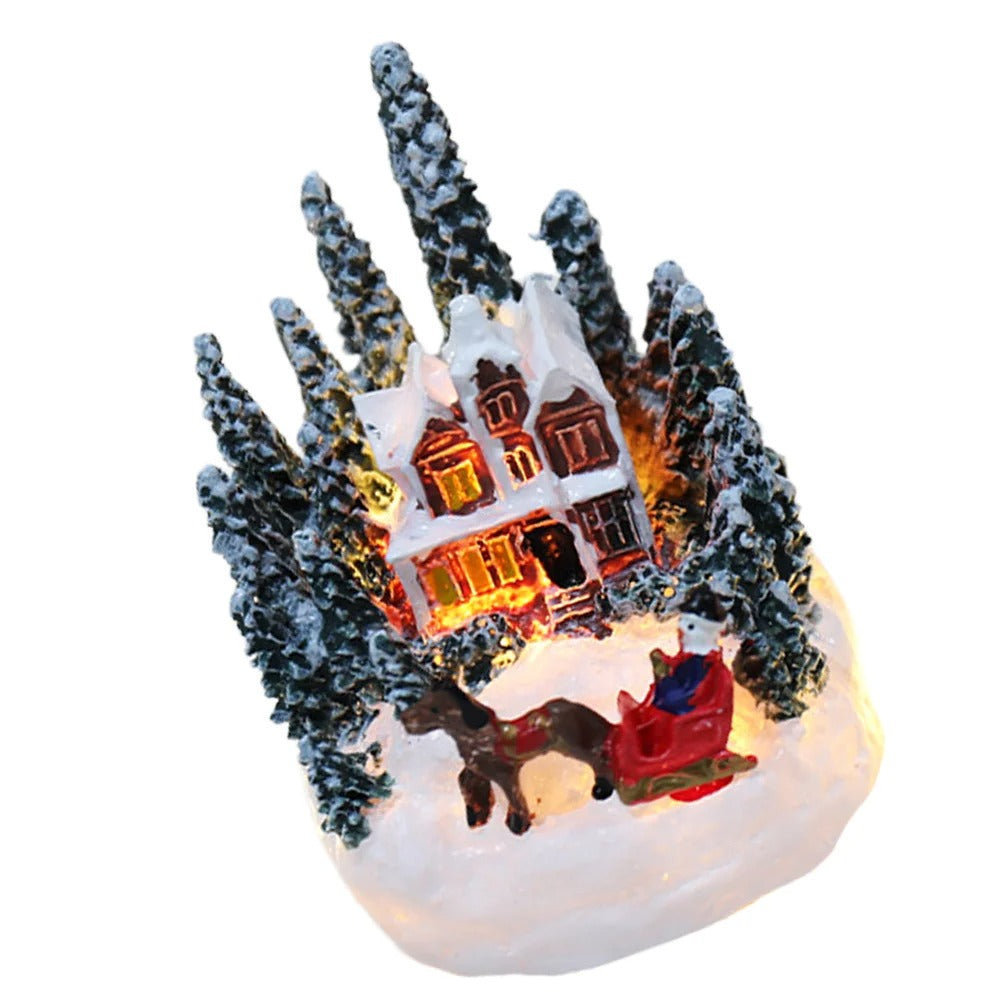 Aldeia de Natal Luminosa Decorativa - Casa Stony