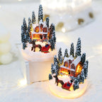 Aldeia de Natal Luminosa Decorativa - Casa Stony