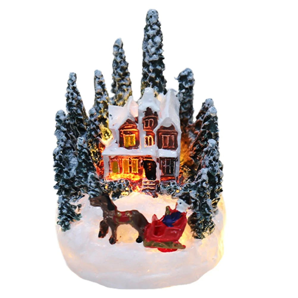 Aldeia de Natal Luminosa Decorativa - Casa Stony
