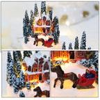 Aldeia de Natal Luminosa Decorativa - Casa Stony