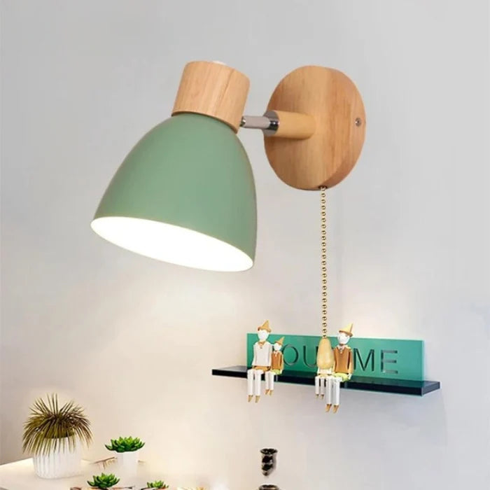 Arandela de Parede em Led Wooden