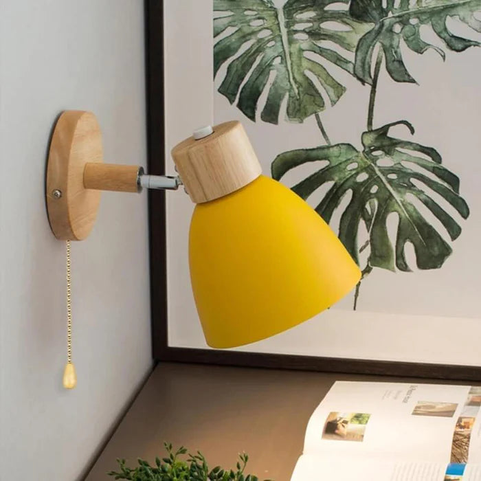 Arandela de Parede em Led Wooden