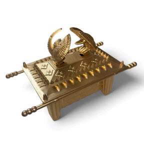 Arca Da Aliança Dourada Media Decorativa - 13cm