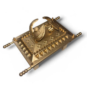 Arca Da Aliança Dourada Media Decorativa - 13cm