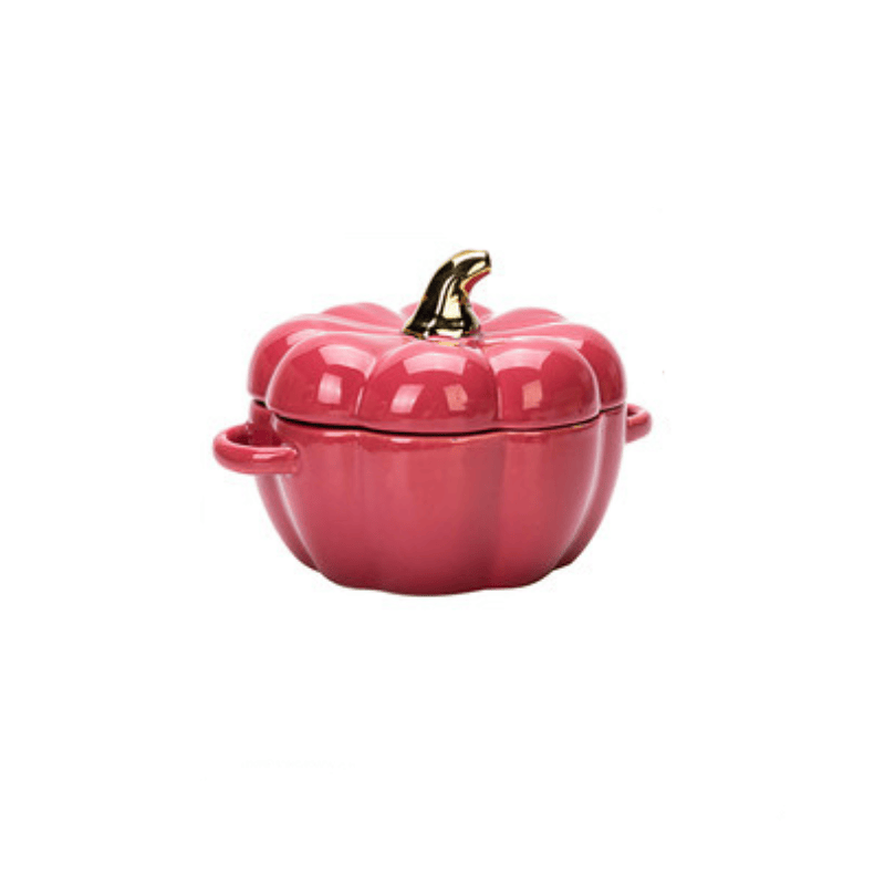 Bowl Tigela De Cerâmica Em Formato De Abóbora - Casa Stony