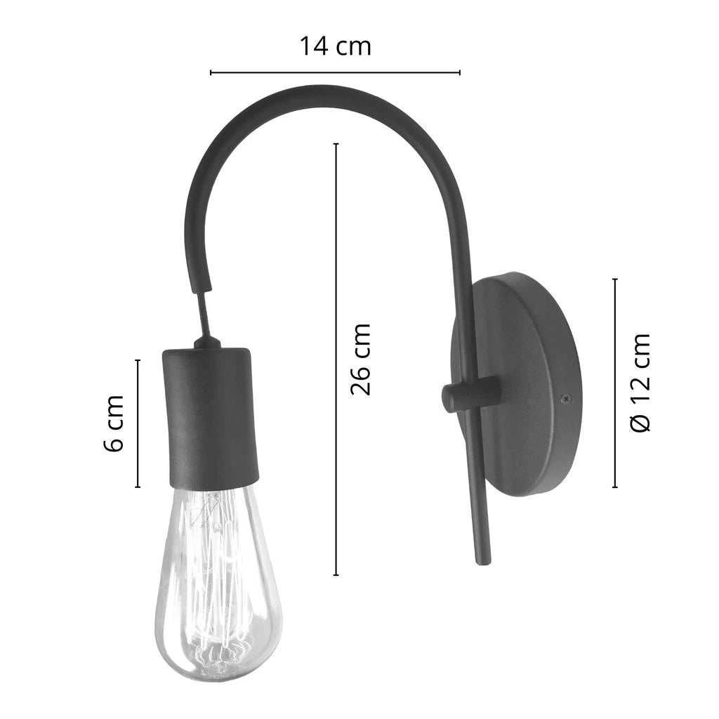Arandelas de Parede Abajur Kit 2 Unidades - Casa Stony