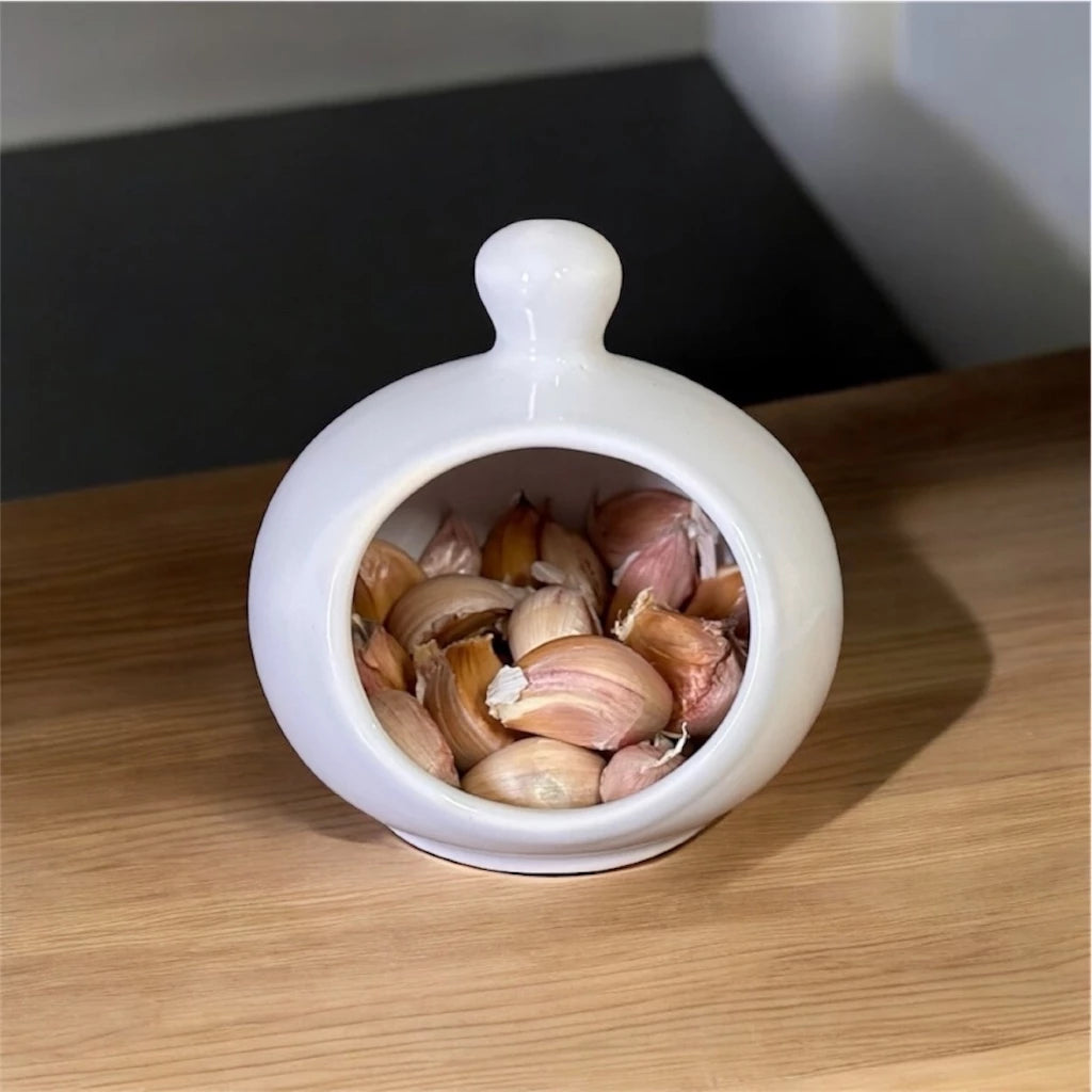 Pote de Alho Cerâmica Premium 500ml