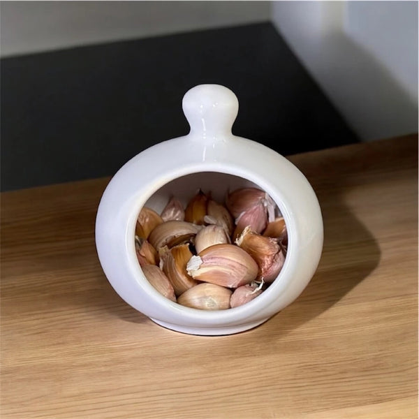 Pote de Alho Cerâmica Premium 500ml