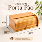 Porta Pão em Bambu