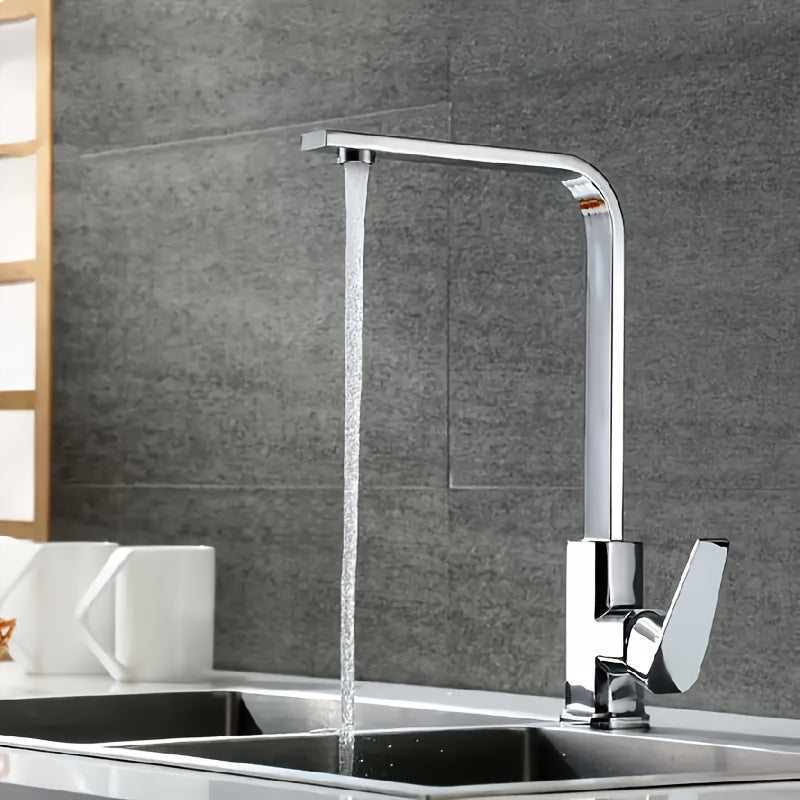 Torneira gourmet de bancada inox 304 bica alta