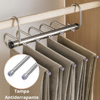 Cabide para Guarda-Roupa em Inox - Casa Stony