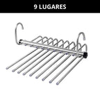 Cabide para Guarda-Roupa em Inox - Casa Stony