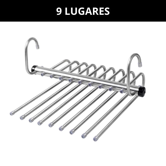 Cabide para Guarda-Roupa em Inox - Casa Stony