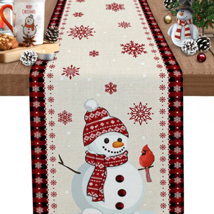 Caminho de Mesa Tema Natal - Casa Stony