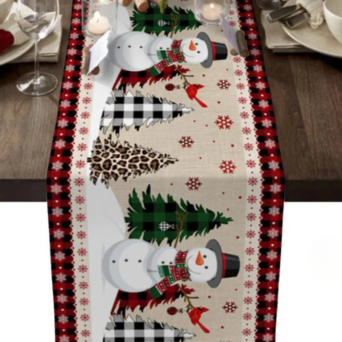 Caminho de Mesa Tema Natal - Casa Stony