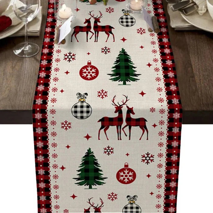 Caminho de Mesa Tema Natal - Casa Stony