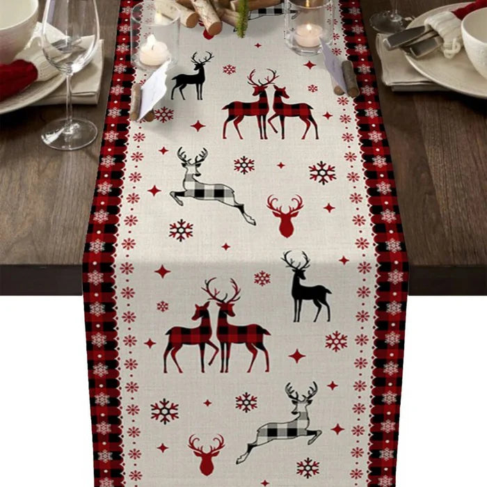Caminho de Mesa Tema Natal - Casa Stony