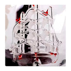 Decanter de Bebidas em Forma de Globo de Vidro Borosilicato