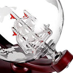 Decanter de Bebidas em Forma de Globo de Vidro Borosilicato
