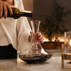 Decanter de Vinho Cristal 1,3 l Aerador