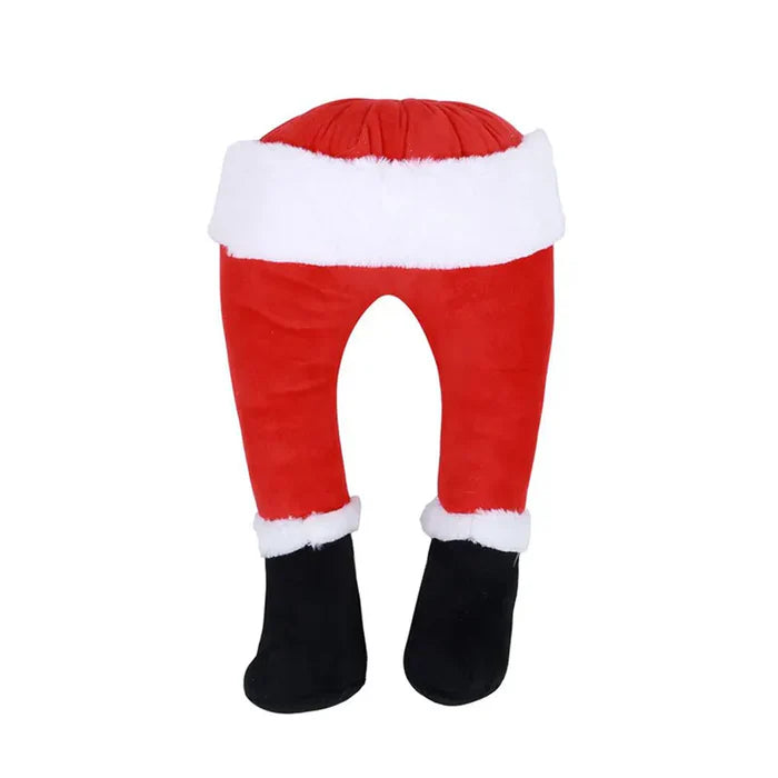 Decoração de Árvore de Natal Pernas de Papai Noel - Casa Stony