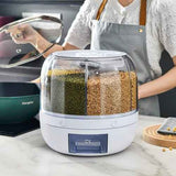 Dispensador Porta Alimentos e Cereais Giratório