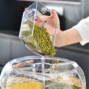 Dispensador Porta Alimentos e Cereais Giratório