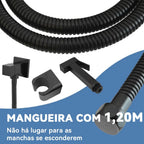 Ducha Higiênica para Banheiro Preta Black