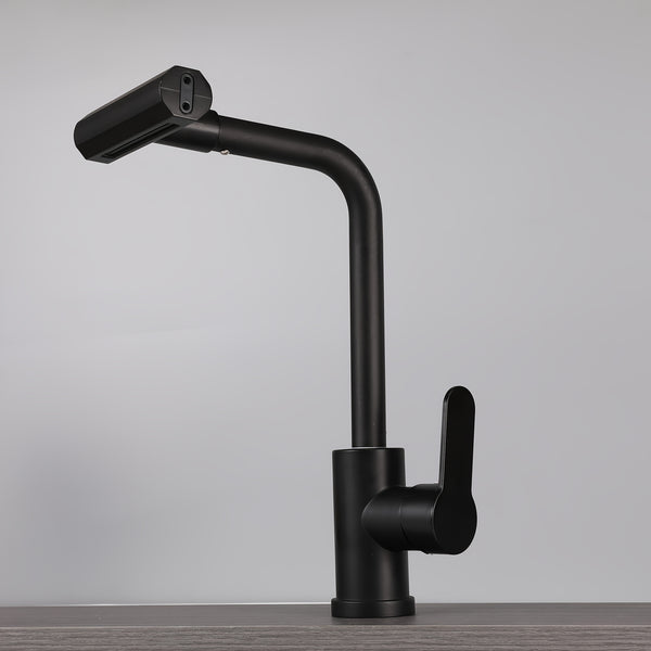 Torneira gourmet cascata preta