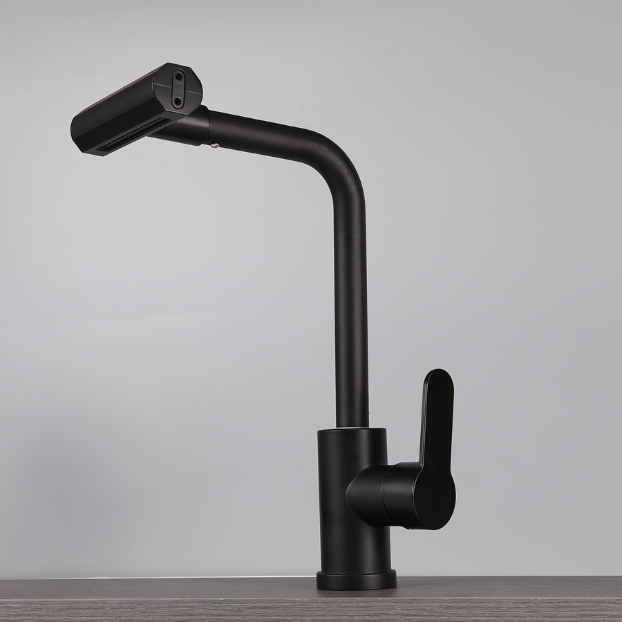 Torneira Gourmet Cascata 4 Modos Água Quente e Fria Inox 304