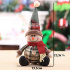Enfeites de Natal Bonecos de Pelúcia Decorativos - Casa Stony