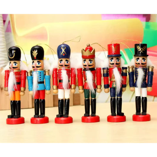 Enfeite de Natal Soldado Quebra Nozes Kit Decorativo