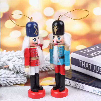 Enfeite de Natal Soldado Quebra Nozes Kit Decorativo