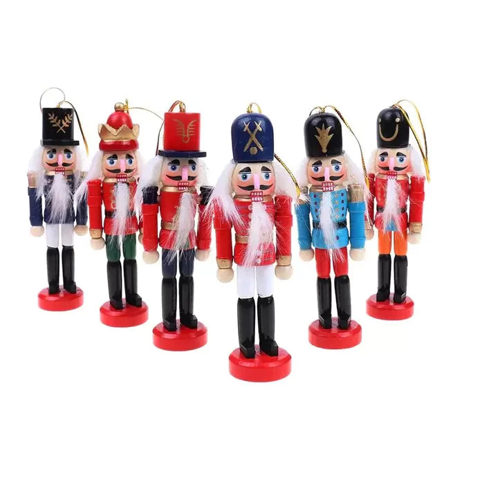 Enfeite de Natal Soldado Quebra Nozes Kit Decorativo