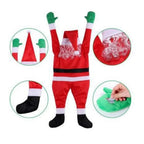Enfeite Papai Noel Pendurado Escalada - Casa Stony